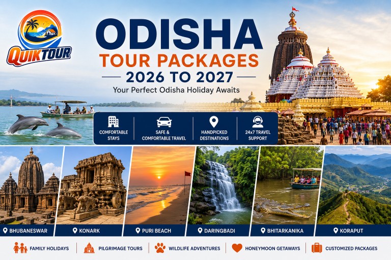 Odisha Tour Packages 2026 to 2027 | Complete Guide to Choosing the Best Odisha Holiday Package